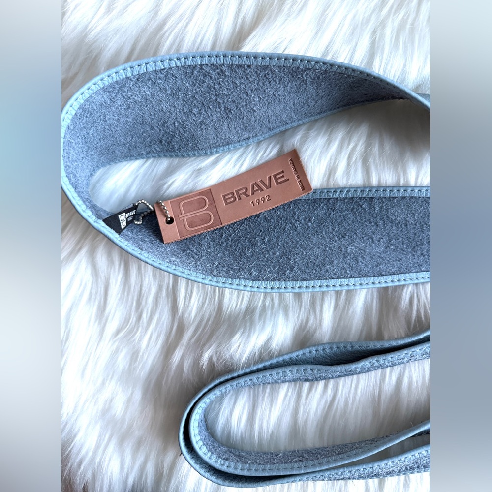 BRAVE Leather - Baby Blue Pebbled Leather MANANA - Picture 8 of 12